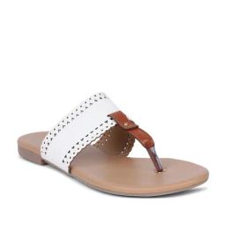 Bata Women's BLAKE White Thong Sandals-picture-44