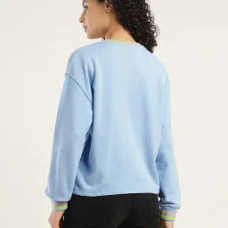 Levi's Blue Regular fit Printed Sweatshirt image 2