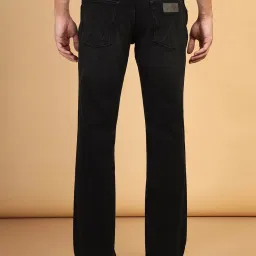 Wrangler Millard Black Regular Fit Lightly Washed Jeans image 2