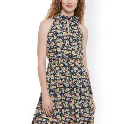 Belle Fille Multicolor Floral Print Dress-picture-3