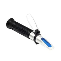 MCP Portable Handheld Refractometer Salinity(0-100 Percent) Test Marine Reef Hydrometer (Black) image 1