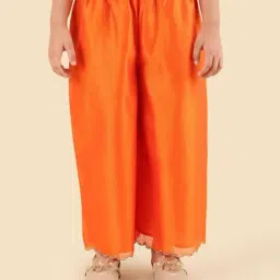 Fabindia Girls Wine Self Design Palazzo Set image 5