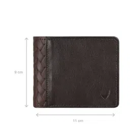 Hidesign Brown Casual Leather Bi-Fold Wallet for Men-image-41