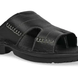 Regal Men's Black Thong Sandals image 4