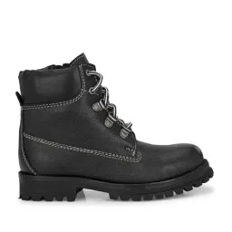 Carlo Romano Kids Black Derby Boots-picture-47