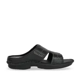 Regal Men's Black Thong Sandals image 2