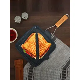 Femora Black Carbon Steel 3 Layer Non-Stick 2-Piece Cookware Set image 3