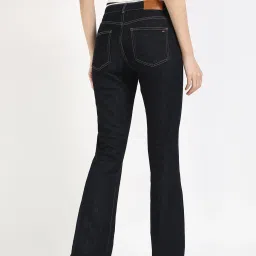 TOMMY HILFIGER Blue Cotton Solid Jeans image 2