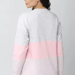 Van Heusen Multicolor Color Blocked Sweatshirt image 3