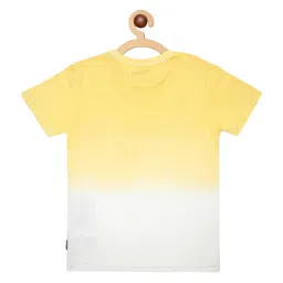 lil tomatoes Li'l Tomatoes Kids Yellow Cotton Printed T-Shirt image 2