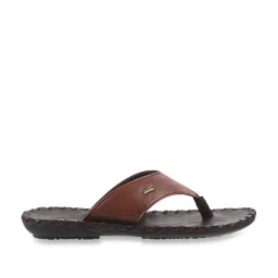 Walkway Men's Brown Thong Sandals image 2