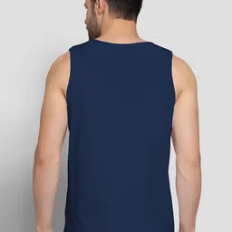 DAB SHARK Men Printed Sleeveless Innerwear Gym Vests image 3