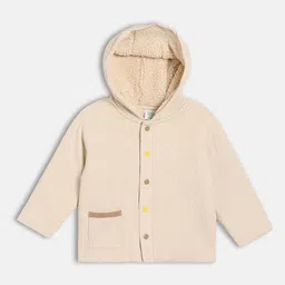 MINI KLUB Boys Hooded Graphic Printed Open Front Jacket-image-5