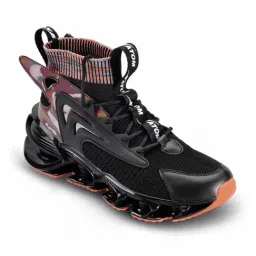 Atom Men's Spring Edge Alpha 1 Black Running Shoes image 3