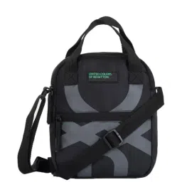 United Colors of Benetton Kolten Black Printed Small Cross Body Bag-picture-26