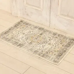 Ariana Beige Cotton Anti-Skid Bathmat (66 X 114 Cm)-picture-27