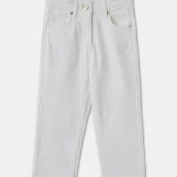 R&B Kids White Regular Fit Jeans-picture-31
