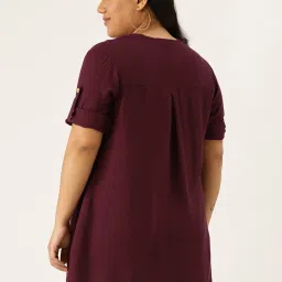 theRebelinme Purple Regular Fit Shirt image 2