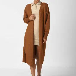 Forever 21 Brown Cotton Shrug image 4