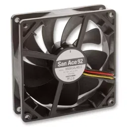 SANYO DENKI FAN, SILENT, 92MM, 12V, MED SPEED, 9S0912M4011-picture-42