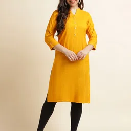 Fabclub Roll Up Sleeve Kurta image 1
