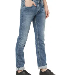 Octave Light Blue Regular Fit Mid Rise Jeans image 3