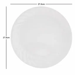 Goodhomes White Bone China 18 Piece Dinner Set image 4