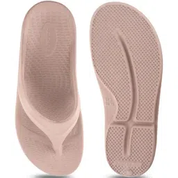 Red Tape Women's Lush Pink Flip Flops image 4