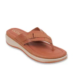 Catwalk Women's Tan Thong Sandals-picture-32