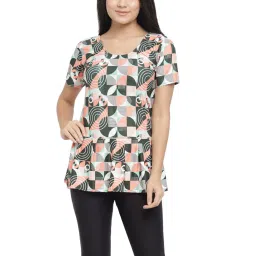 N-Gal Multicolor Geometric Print Swimsuit (Pack Of 2) image 2