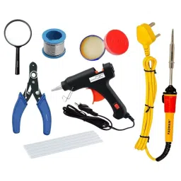 Fadman 7 in 1 Standard Temperature 20 W Electronic Glue Gun with Soldering Iron Combo Kit Multicolor, GG7P1-picture-11