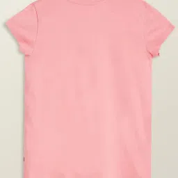 XY Life Kids Purple & Pink Cotton Printed T-Shirt (Pack of 2) image 3