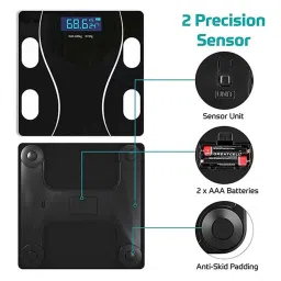 beatxp beatXPFusion Weight Machine with LCD Display (Black) image 2