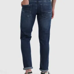 United Colors of Benetton Blue Slim Fit Distressed Jeans image 2