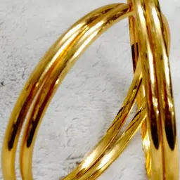 Shree enterprise Gold Brass Bangle image 5