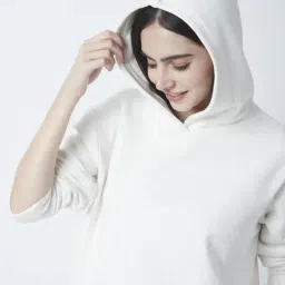 R&B White Cotton Sweatshirt image 3