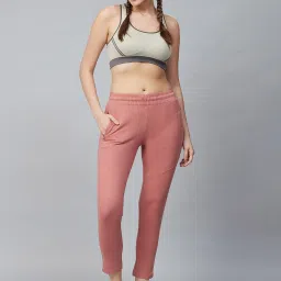 ALCIS Peach Slim Fit Trackpants image 4