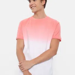 American Eagle Outfitters Pink Cotton Regular Fit Tie - Dye T-Shirt-picture-30
