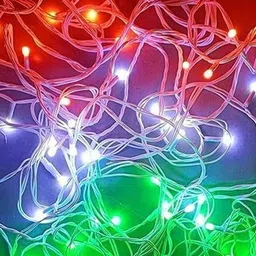 ASIDEA 15 m Tiranga Rice Shaped String Light image 4
