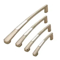 DECORE 316 224 mm Zinc Alloy Chrome and TT Finish Cabinet Pull Handle-image-73