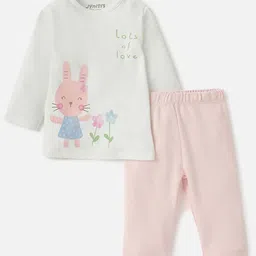 Juniors by Babyshop Boys Printed Long Sleeves Pure Cotton T-shirt With Pyjamas-picture-12
