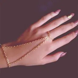 MUNMUN'S Gold Plated Ring Bracelet-picture-24