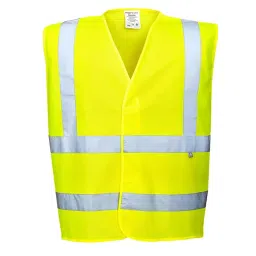 RS PRO Yellow Anti-Static Flame Retardant Hi Vis Vest, 1417784-picture-35
