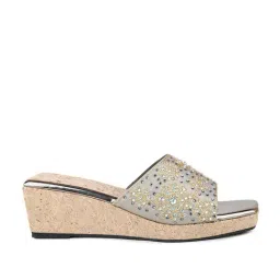 Inc.5 Women's Pewter Casual Wedges-picture-34