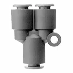SMC KR Series Union Y, 10 mm to 10 mm, Tube-to-Tube Connection Style, KRU10-00 (Pack of 5)-picture-43