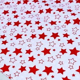 The Big Trove Dual Side Red Check Gift Wrapping Paper (Pack of 10) image 4