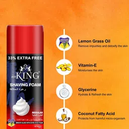 VETONI Men Ice King Shaving Foam- 400 g image 3