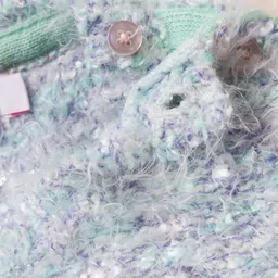 Wingsfield Full Sleeves Giraffe Patch Detailed Sweater - Purple image 4