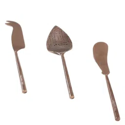 freedom tree Hammered Handcrafted Steel Cheese - Set Of 3 image 2