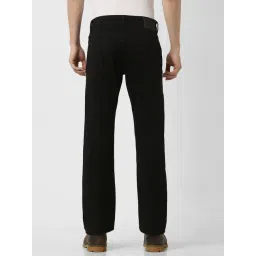 Peter England Black Cotton Regular Fit Jeans image 2